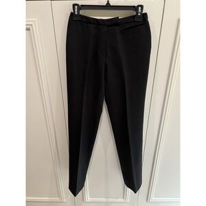 Miu Miu Women's Dress Pants IT Size 40 Black Classic Slim Fit Capsule Timeless